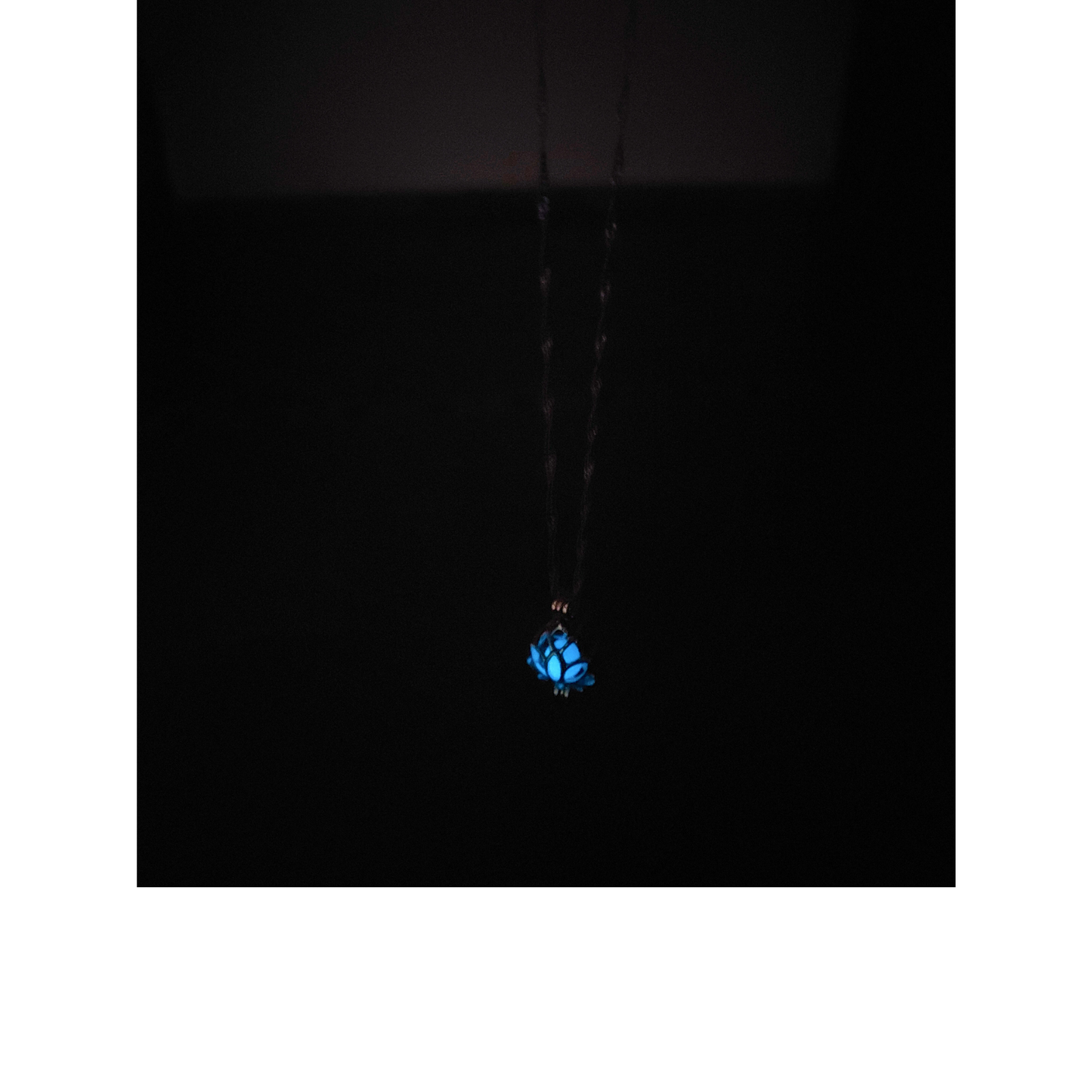 Luminous Necklace Pendant with Chain For Girls & Women