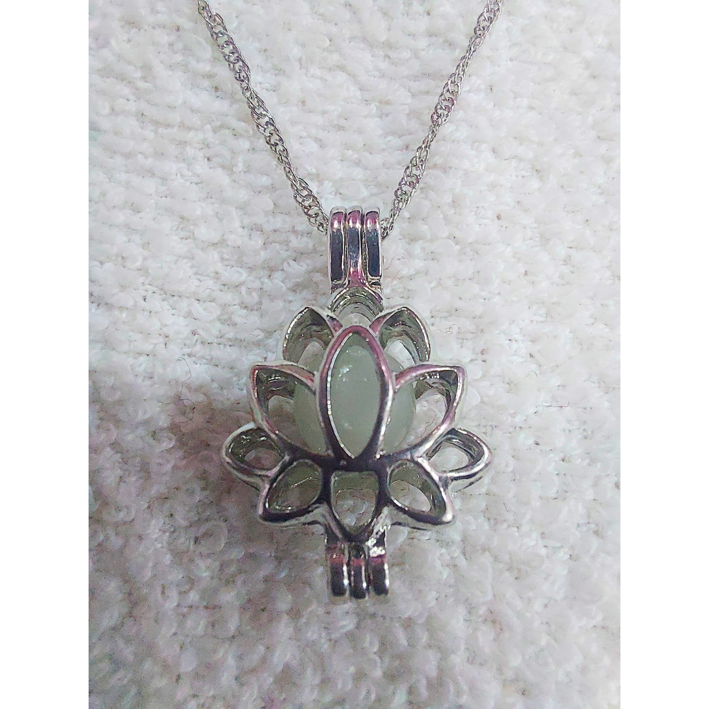 Luminous Necklace Pendant with Chain For Girls & Women