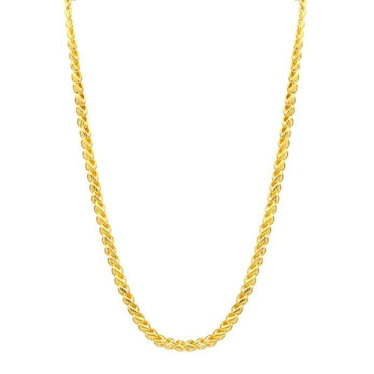 Trendy Gold-Plated Brass Chain for Men – Stylish & Durable